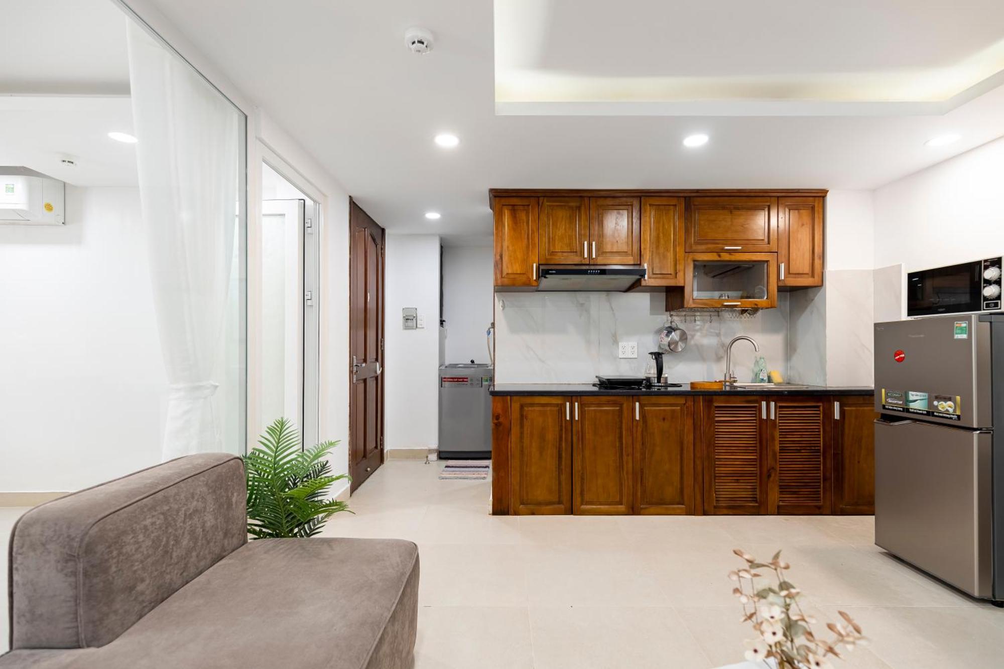Homey Apartment Ho Či Minovo Město Exteriér fotografie